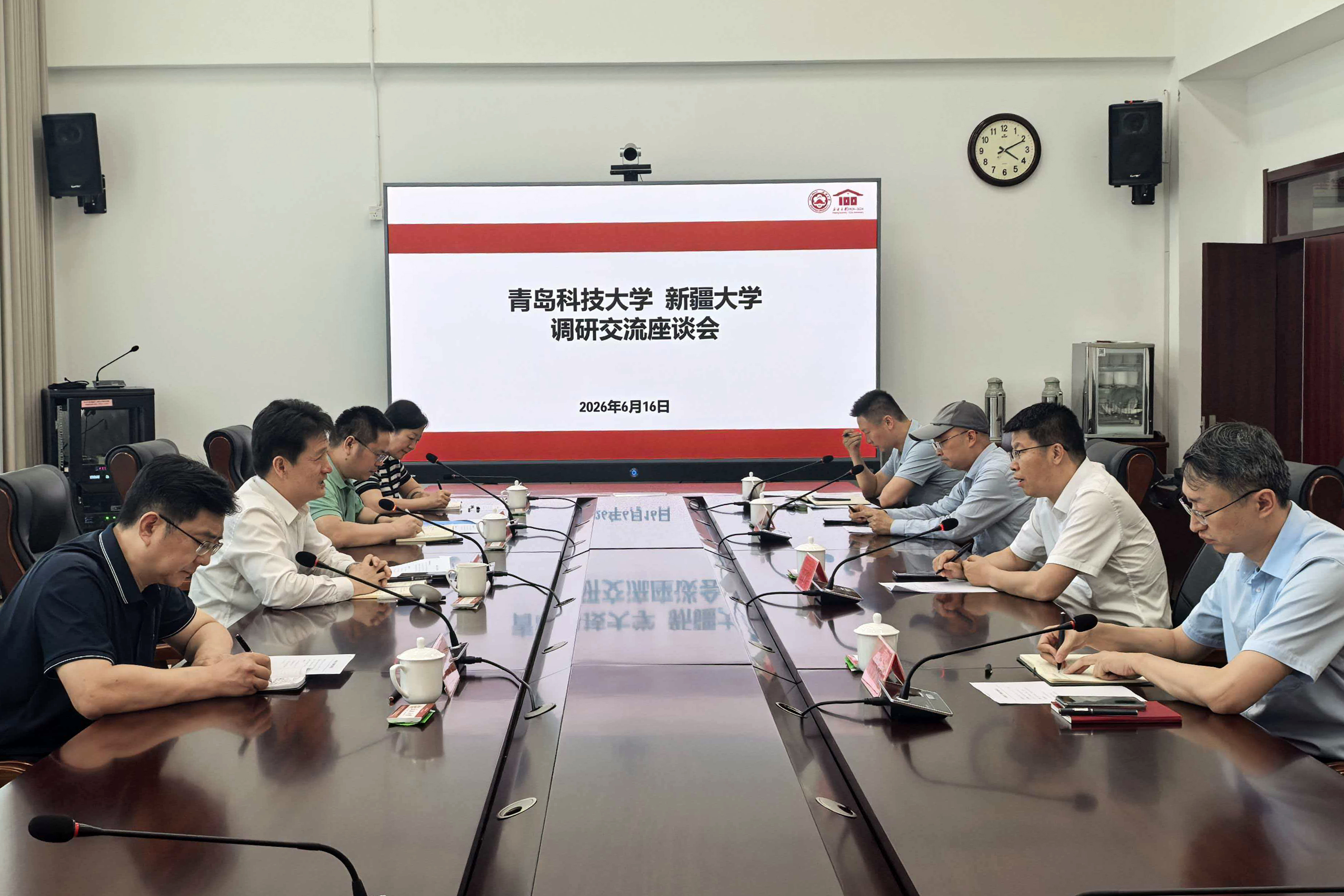校领导带队调研走访新疆大学、石河子大学